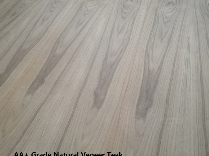 AA+ Grade Natural Veneer Teak